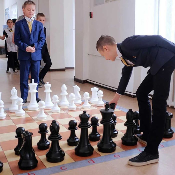 Шахматы напольные различных размеров в комплекте и отдельно