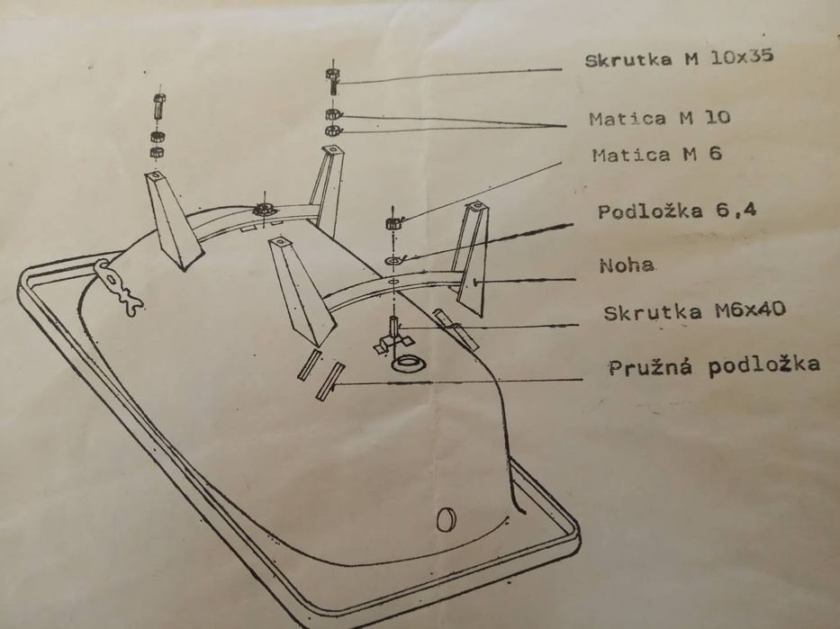 Вана метална емайлирана
