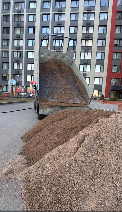 Щебень песок отсев дресва доставка погороду