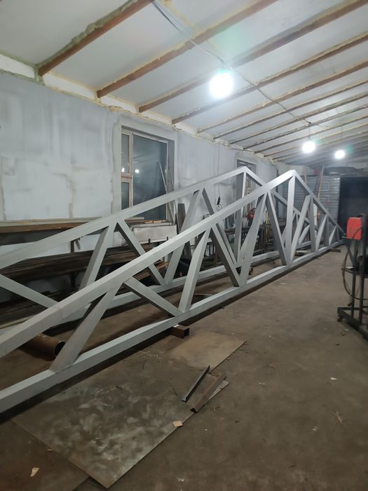 Сварка сварщик навесы