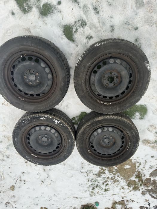 Jante tabla cu cauciuri 215/60/R16