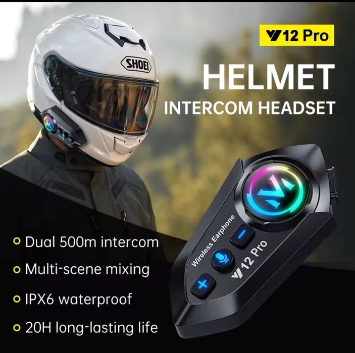 Sistem Intercom Moto NOU
