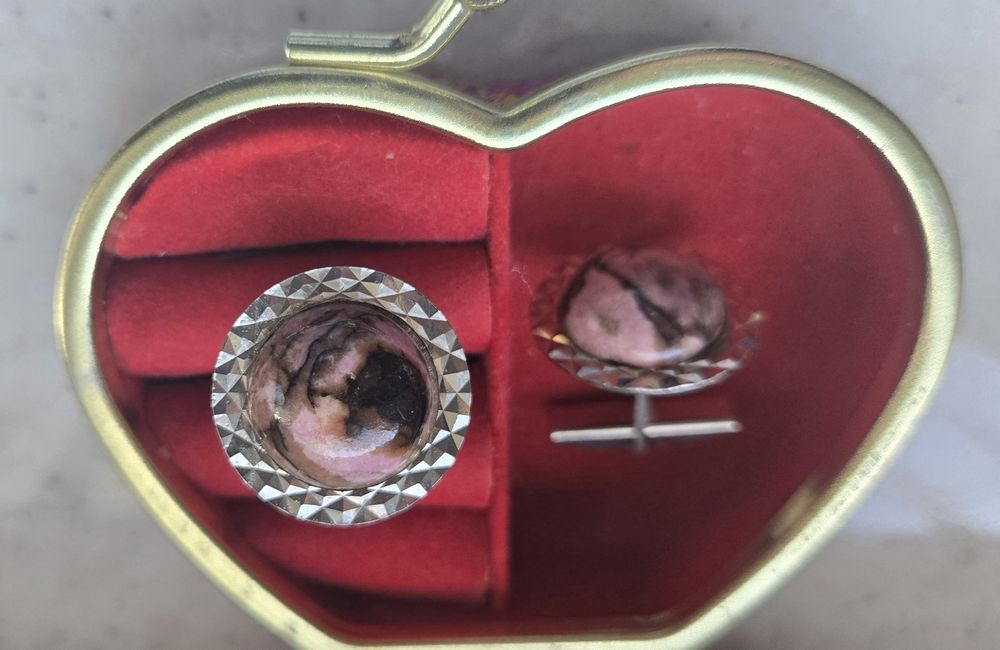 Стильные запонки и зажим для галстука