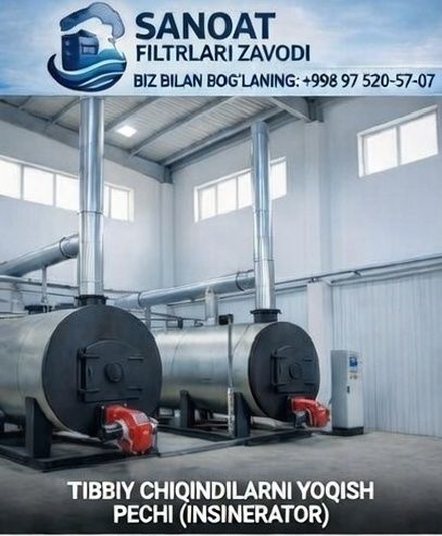 Утилизатор. Инсениритор медецинский. Утилизация тиббий чикинди учун