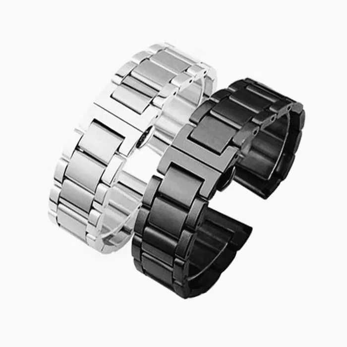 Bratari metalice cu deployant pentru ceas