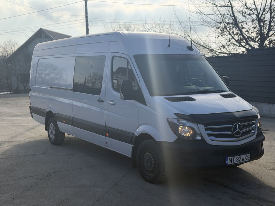 Mercedes Sprinter 319CDi -3.0d-Euro5-190cp-XXL-9 LOCURI-Variante Auto!