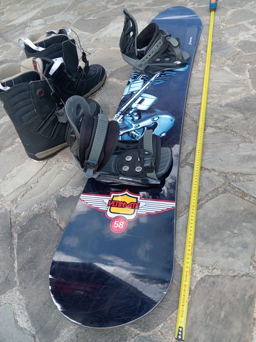 snowboard CC Crazy Creek placa și boots