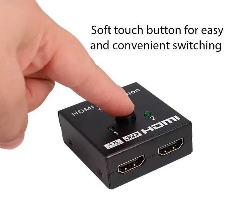 Splitter/comutator HDMI bi-directional 4K UltraHD