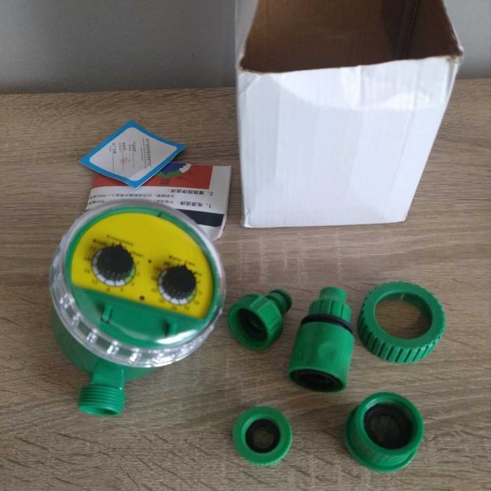 Таймер за автоматично поливане, електронен програматор 1-120 минути, комплект