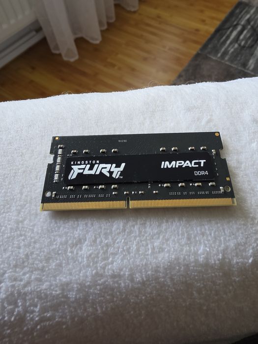 Memorie Laptop Kingston FURY Impact, 16GB, DDR4, 3200MHz, CL20