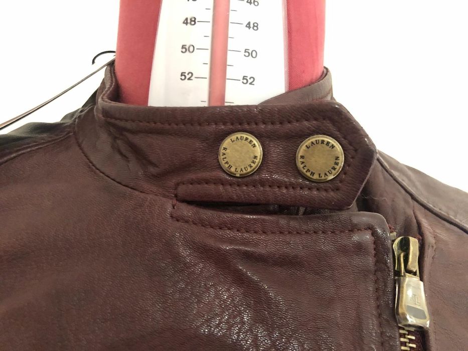 Geaca / Jacheta piele naturala RALPH LAUREN 100% originala, captusita