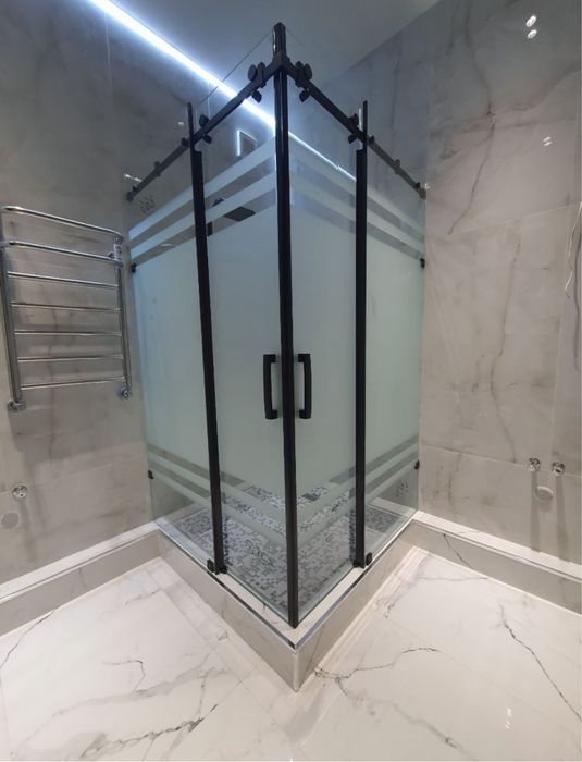 Душевой кабина | стекло | стеклянный перегородка |