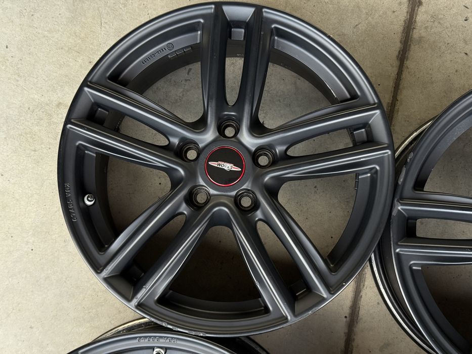 4бр. ОТЛИЧНИ 17” Джанти “BROCK RC27” 5х112 за -MERCEDES/VW/AUDI/SKODA/SEAT/VAG- 7.5Jx17H2, ET52