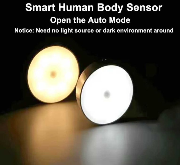 Lampa LED cu senzor de miscare