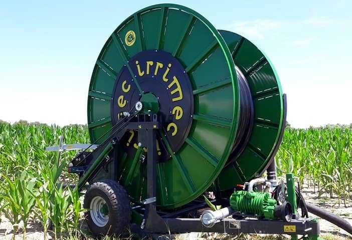 Тръбно-ролкова напоителна машина Irrimec MF3- F110/500 метра