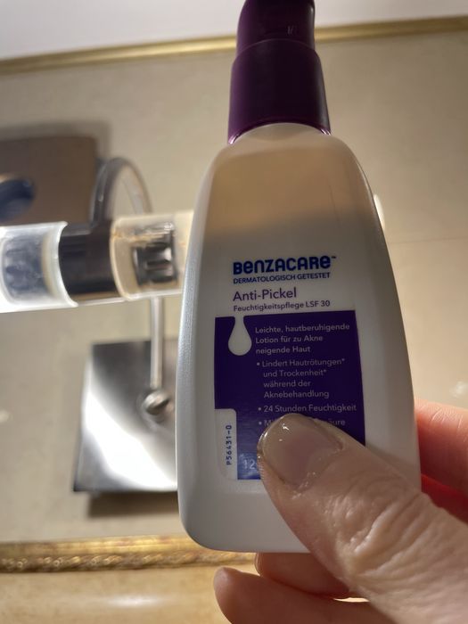 Benzacare Hautberuhigende Feuchtigkeitspflege  120ml