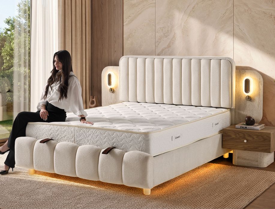 Тапицирано легло Elegant с матрак Elegant 160/200
