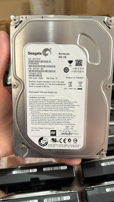 Продается жёсткий диск 500гб