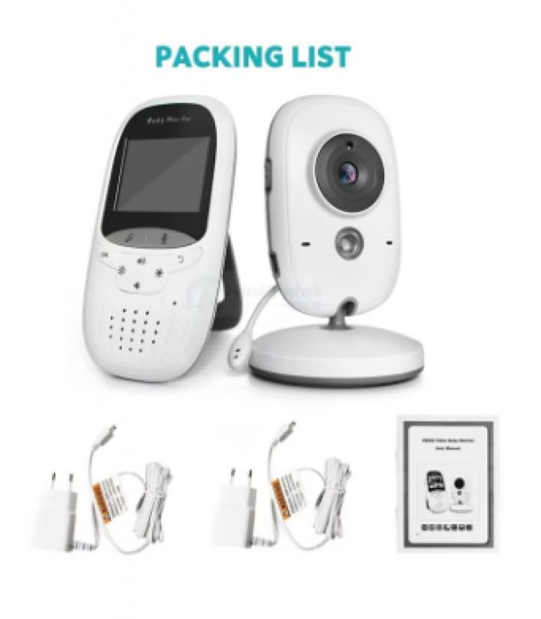 Видео бебефон с камера,2.0 инча монитор,VB602