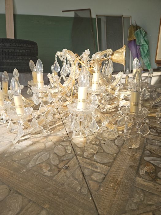 Люстра хрустальная