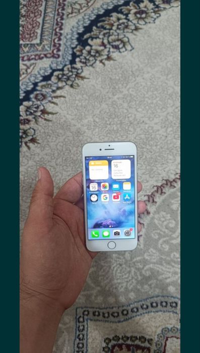 Apple Iphone 7 256GB Silver White Original Holati Yaxshi 256GB Flagman