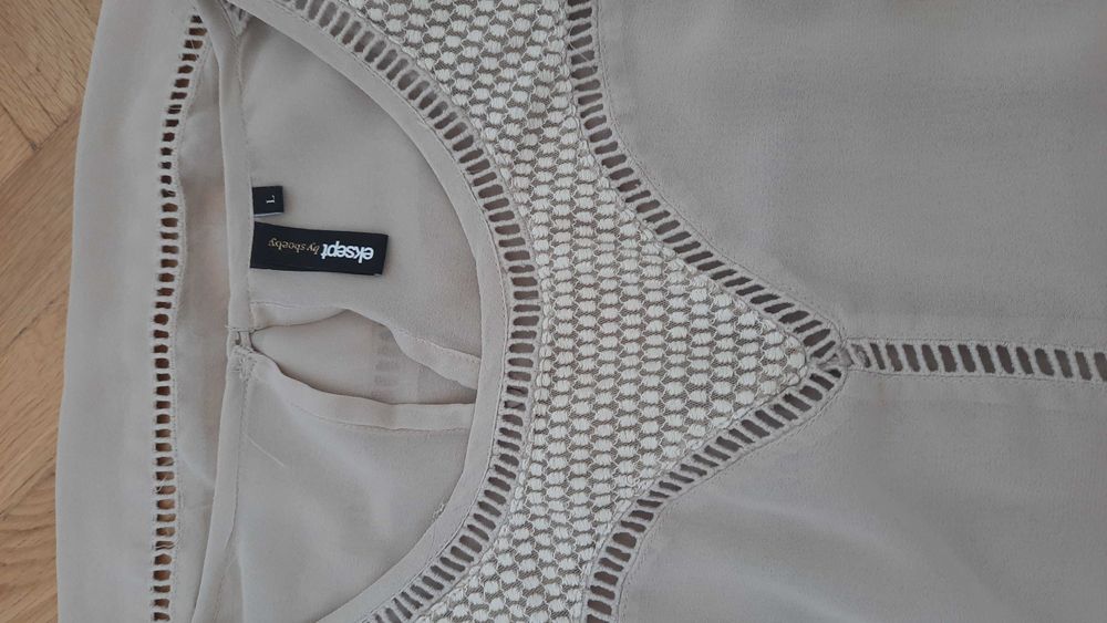 Ефирна туника р-р L +колие