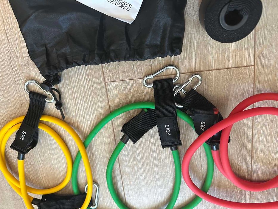 Комплект фитнес ластици за тренировка - 11 части на Armageddon