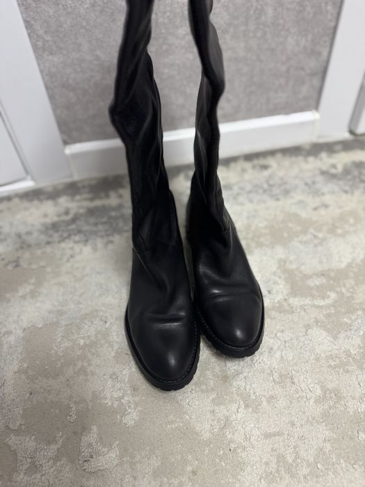 Сапоги натуральная кожа