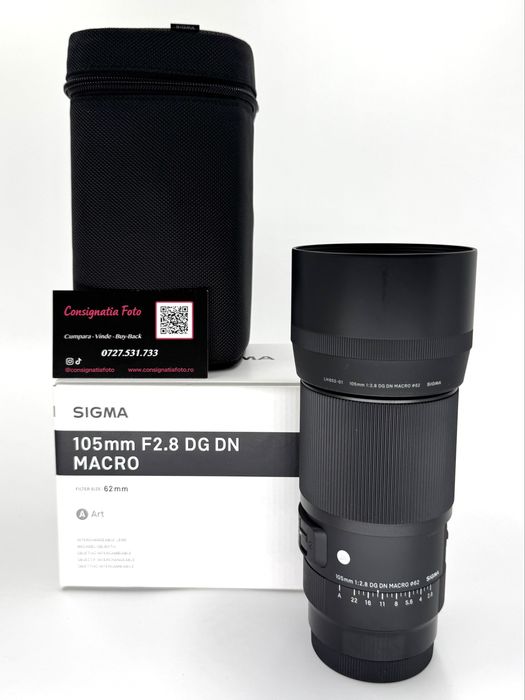Sigma 105mm F2.8 DG DN Macro Art (Montură L)