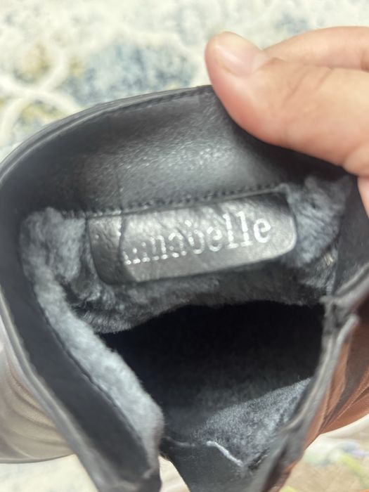 Срочно продам кожаный сапоги