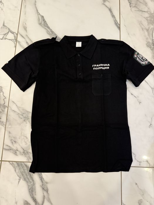 Черна тениска L