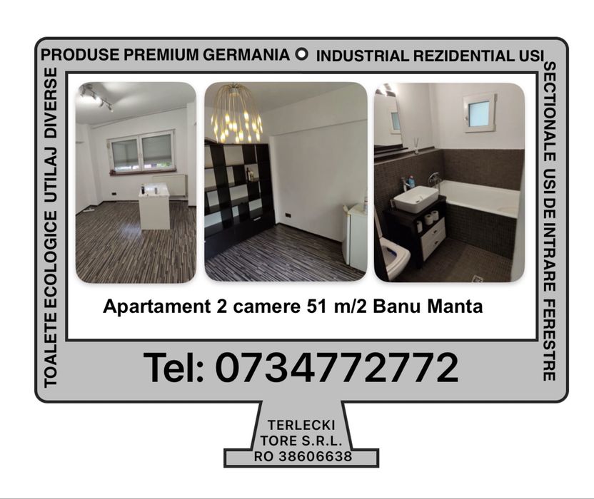 APARTAMENT 2 CAMERE  SECTIR 1 Banu Manta Maior Campeanu
