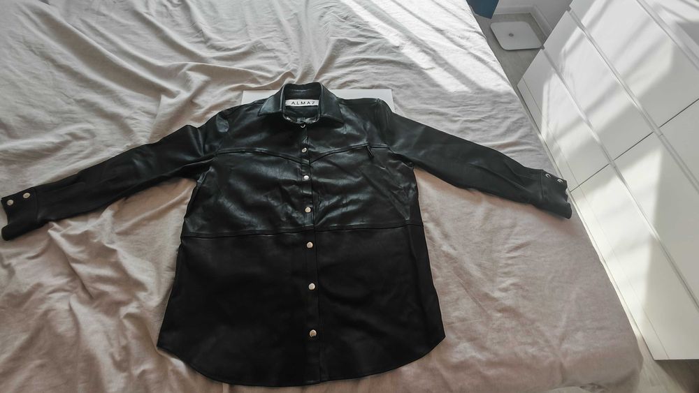 Ținută ALMAZ din piele naturală ediție limitată IQOS Geacă + Pantaloni