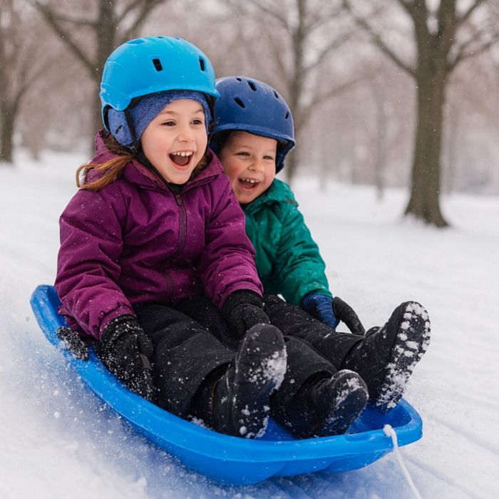 Детска зимна шейна