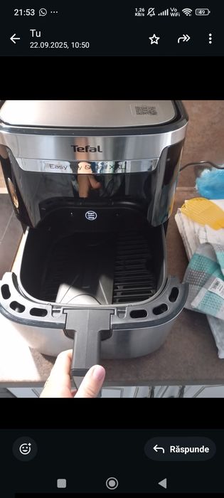 Ayrfryer Tefal nou, 6.5 litri