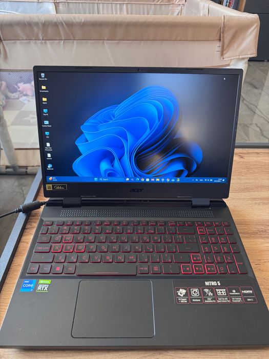 Acer nitro 5, i7 12700, RTX3050ti