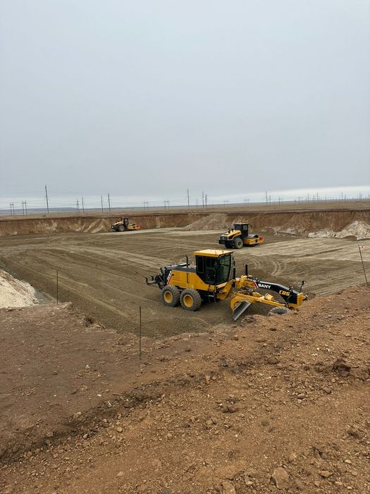 Аренда катка и автогрейдера