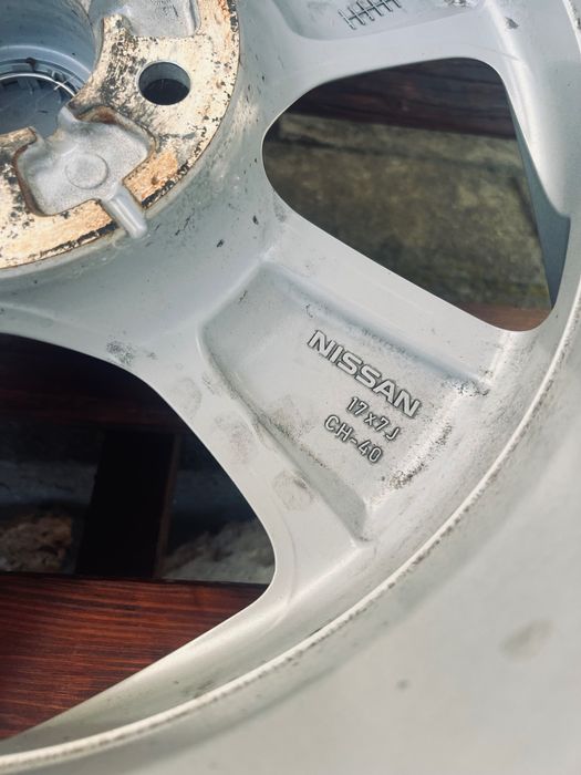 Djanti 17 5x114.3 Nissan Джанти 17 5х114.3 Нисан Оригинални