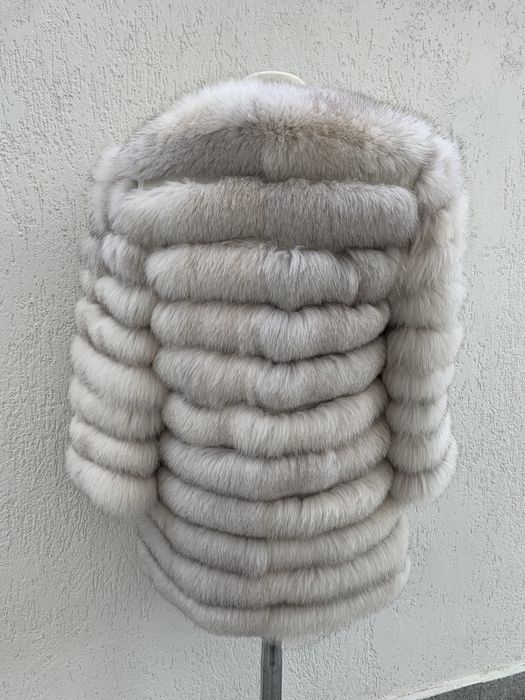 Haina blana naturala vulpe bej model 6 in 1 transformers