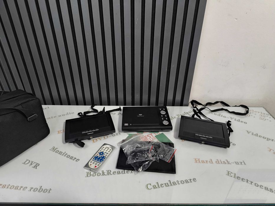 DVD player portabil Lenco MES-219 7 inch LCD telecomanda