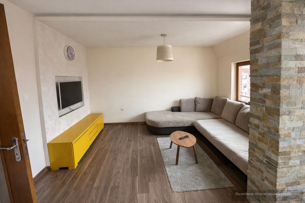 С ГАРАЖ! Двустаен апартамент под наем в кв. Кючук Париж