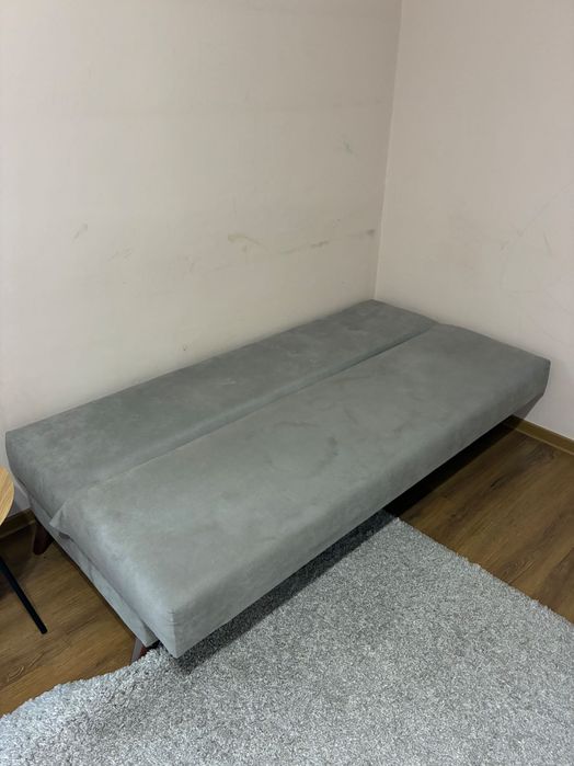 Canapea extensibilă gri