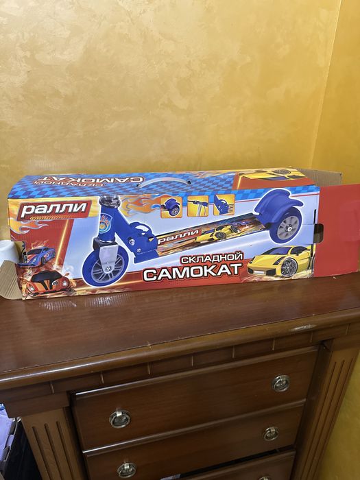 Новый детский самокат