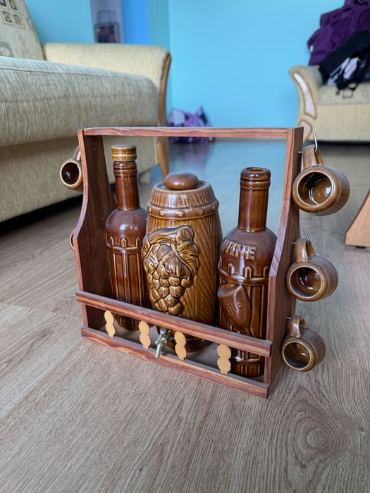 Set tuica/vin cu robinet