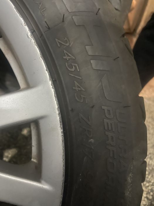 Джанти и гуми 17цола Mercedes