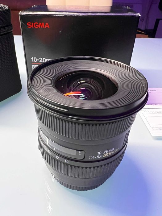Продавам Sigma AF 10-20 EX DG HSM за Canon
