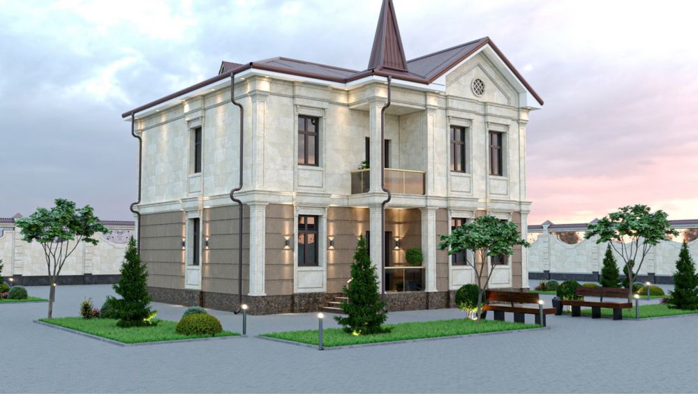 Жудә қолай локацияда жайласқан 2 қабатлы, 7 ханалы, коттедж жай.