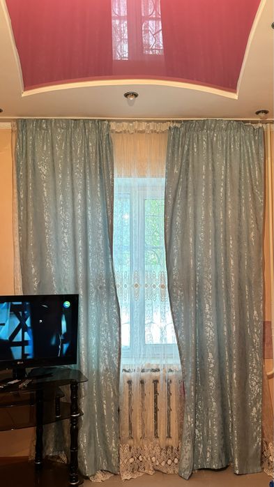 Шторы (перде) зал и на спальню