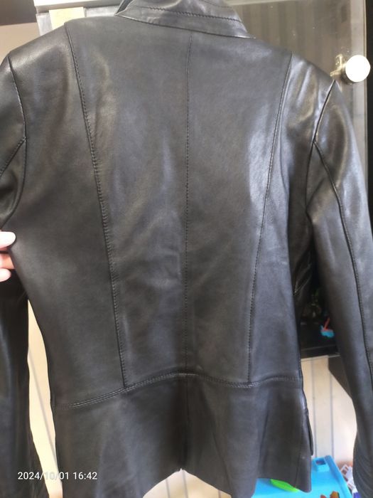 Кожаная куртка 44р.