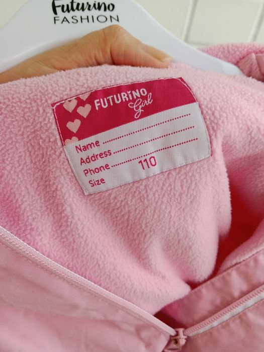 Ветровка на девочку утепленная